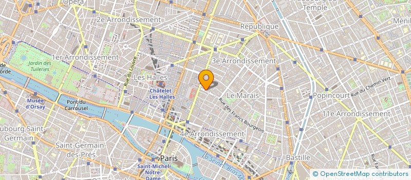 localisation de l'entreprise MADAME GERTRAUD JEANNEY à PARIS