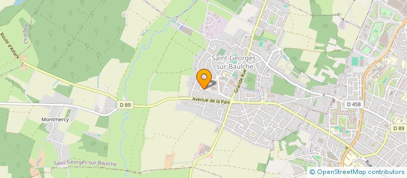 localisation de l'entreprise MADAME GERTRUDE DJIGNA  SAINT-GEORGES-SUR-BAULCHE