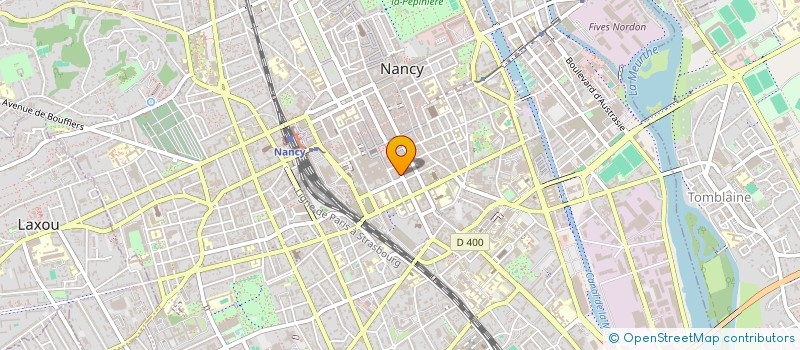 localisation de l'entreprise MADAME GERTRUDE MAVOUNGOU  NANCY