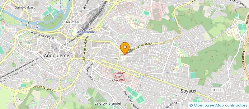 localisation de l'entreprise MADAME GERTRUDE N'DEDJI DETA à ANGOULEME