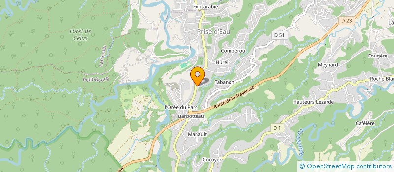 localisation de l'entreprise MADAME GERTRUDE RACASSIN  PETIT-BOURG