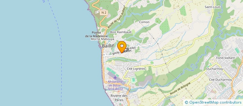 localisation de l'entreprise MADAME GERTRUDE SAINT ALBERT  BAILLIF