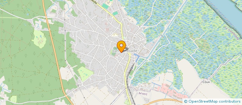 localisation de l'entreprise MADAME GERTY ANDREA  LA TREMBLADE