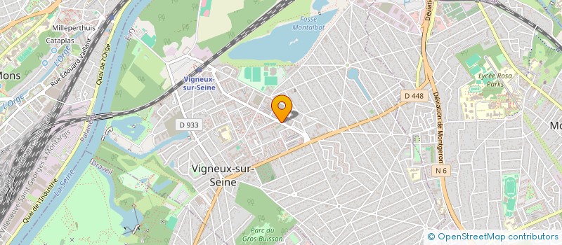 localisation de l'entreprise MADAME GERTY PIED à VIGNEUX-SUR-SEINE