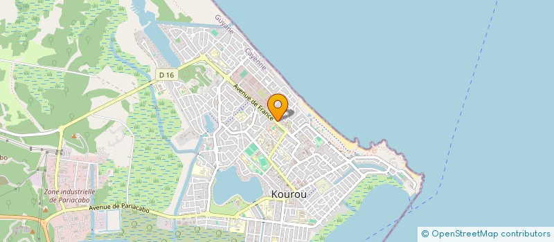 localisation de l'entreprise MADAME GESICA FERREIRA DOS SANTOS à KOUROU