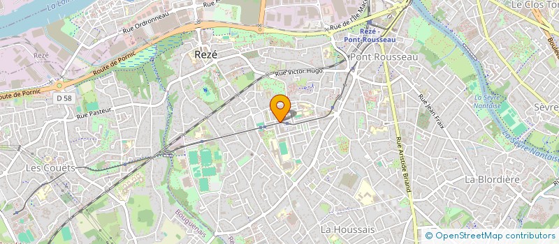 localisation de l'entreprise MADAME GESMIE IYELI SICA YESSE à REZE