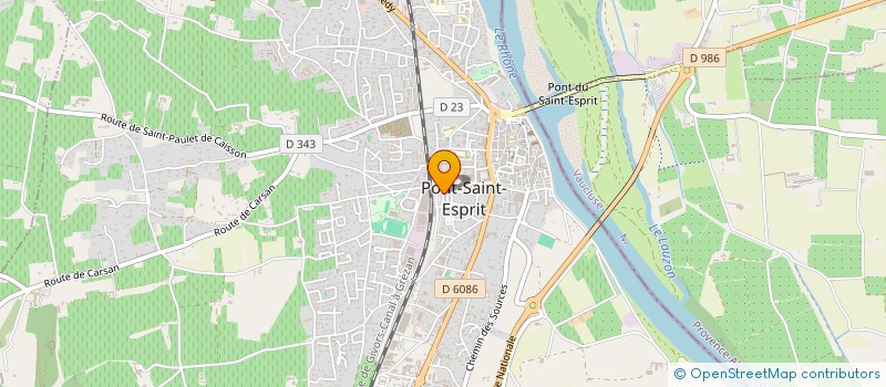 localisation de l'entreprise MADAME GEUMSOOK NHO  PONT-SAINT-ESPRIT