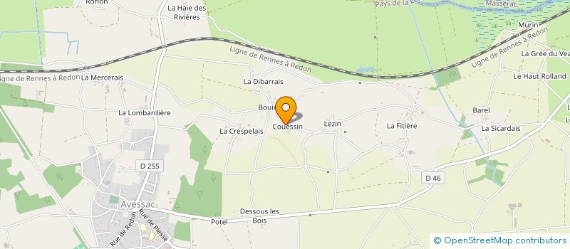 localisation de l'entreprise MADAME GEVANNI BIKINY à AVESSAC