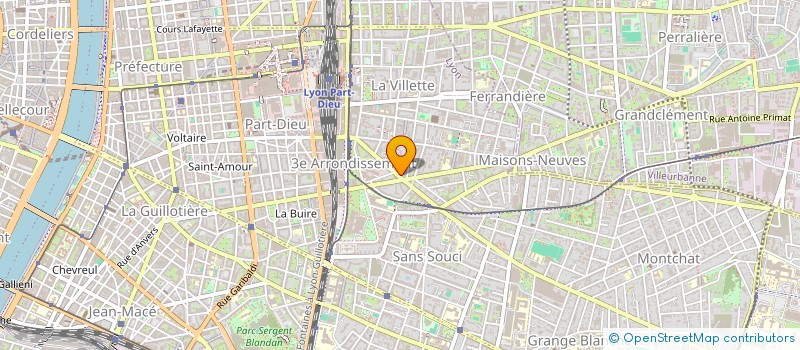 localisation de l'entreprise MADAME GHADA SULTAN à LYON