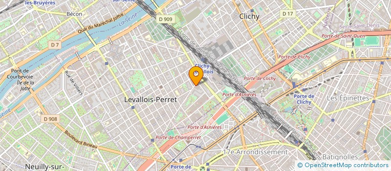 localisation de l'entreprise MADAME GHADA ZAHR à LEVALLOIS-PERRET