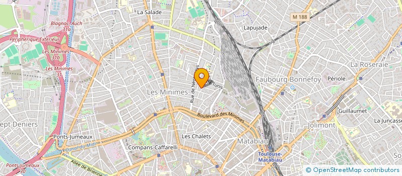 localisation de l'entreprise MADAME GHADIA CHADLI à TOULOUSE