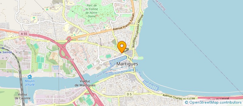 localisation de l'entreprise MADAME GHALIA SI MOHAMMED à MARTIGUES