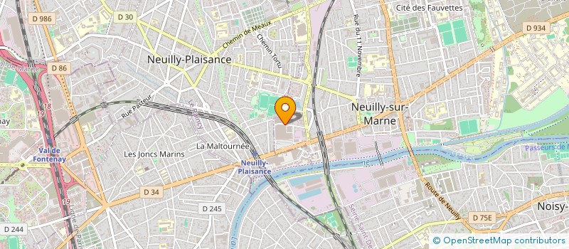 localisation de l'entreprise MADAME GHANIA AICHOUR à NEUILLY-SUR-MARNE