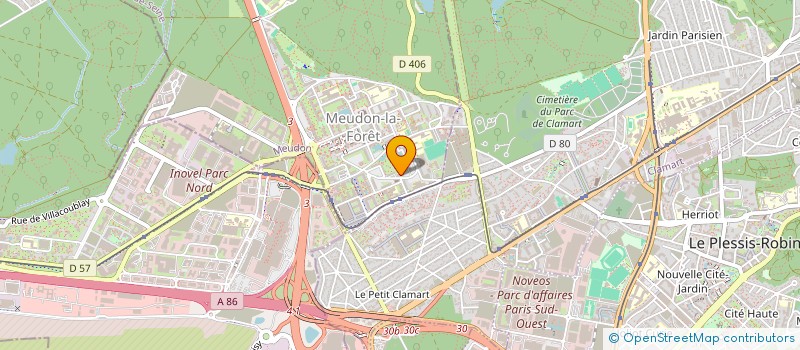 localisation de l'entreprise MADAME GHANIA CHEBINI  MEUDON