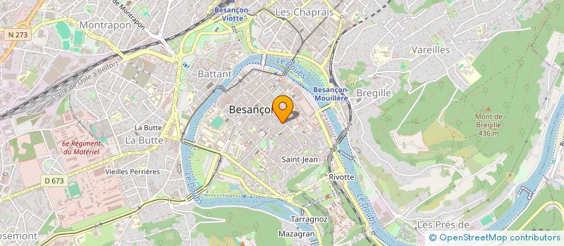 localisation de l'entreprise MADAME GHANIA HAZI à BESANCON