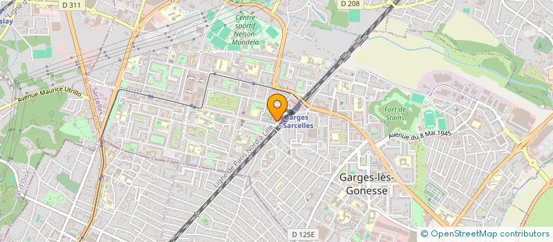 localisation de l'entreprise MADAME GHANIA MAZOUZ à SARCELLES
