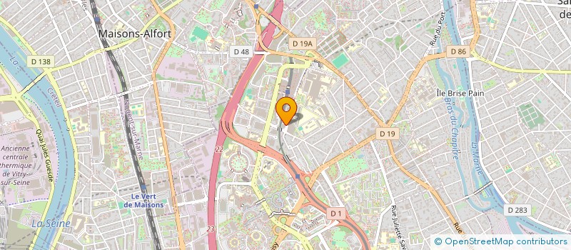 localisation de l'entreprise MADAME GHANIA OKBI  CRETEIL