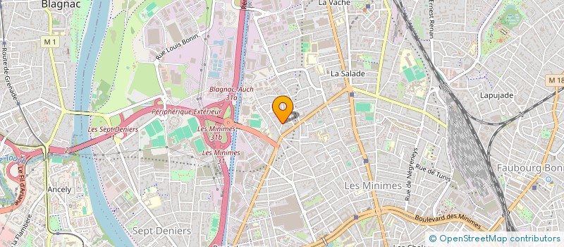 localisation de l'entreprise MADAME GHARBI ALI  TOULOUSE