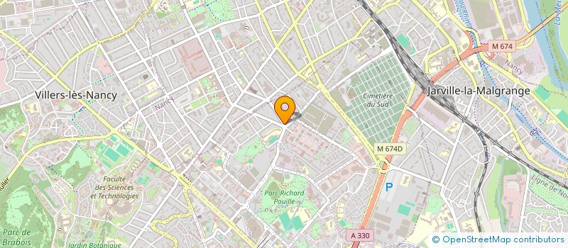 localisation de l'entreprise MADAME GHAZAL ALQTAIFAN  VANDUVRE-LES-NANCY