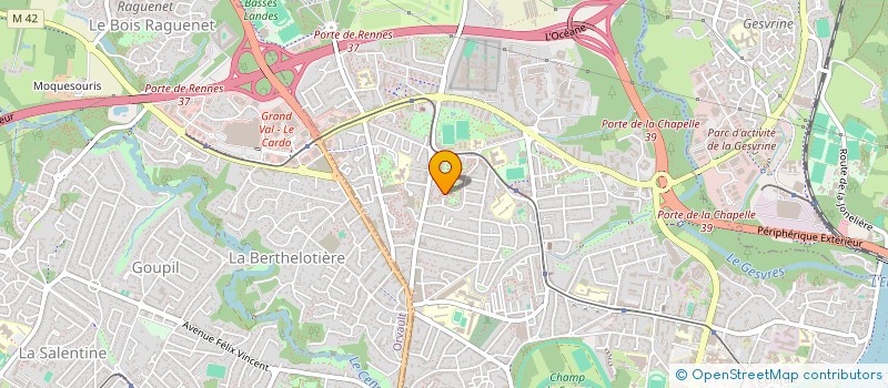 localisation de l'entreprise MADAME GHEORGHINA FARCAS  NANTES