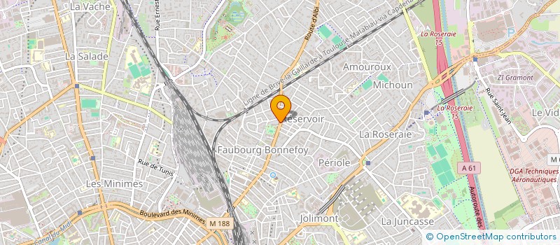 localisation de l'entreprise MADAME GHEORGHINA MIHAI à TOULOUSE