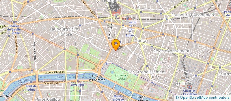 localisation de l'entreprise MADAME GHILAISNE D'ALBIGNAC  PARIS