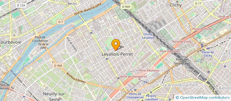 localisation de l'entreprise MADAME GHINWA EL HAYEK à LEVALLOIS-PERRET