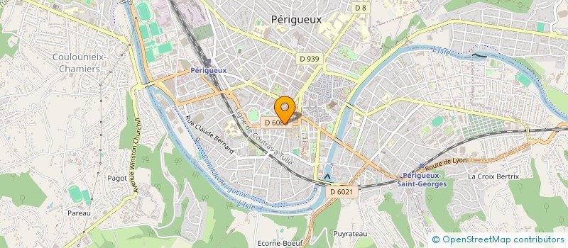 localisation de l'entreprise MADAME GHISLAIN OBERKUGLER  PERIGUEUX