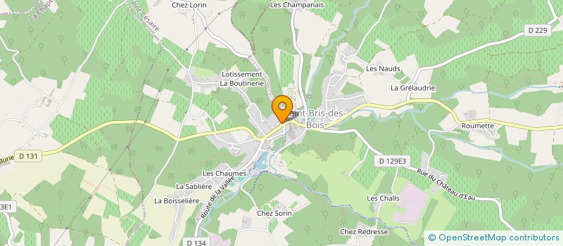 localisation de l'entreprise MADAME GHISLAINE ABELIN  SAINT-CESAIRE