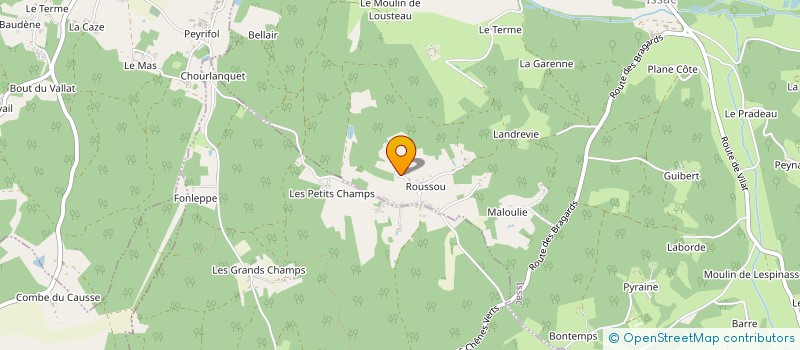 localisation de l'entreprise MADAME GHISLAINE ALLEMANT  EGLISE NEUVE D'ISSAC