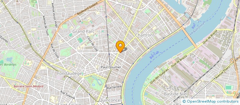 localisation de l'entreprise MADAME GHISLAINE ALUES-PINTO à BORDEAUX