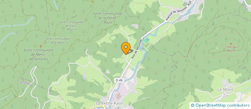 localisation de l'entreprise MADAME GHISLAINE BALAGNA-RANIN  LA PETITE-RAON