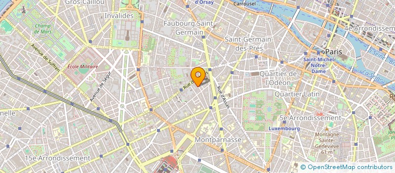 localisation de l'entreprise MADAME GHISLAINE BARTOSZYK  PARIS