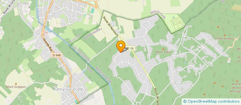 localisation de l'entreprise MADAME GHISLAINE BELLAVOINE à NOISY-SUR-ECOLE