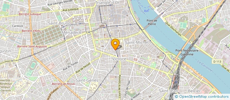 localisation de l'entreprise MADAME GHISLAINE BENTITOU à BORDEAUX