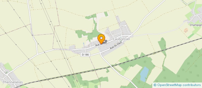 localisation de l'entreprise MADAME GHISLAINE BILLET  LAUBRESSEL