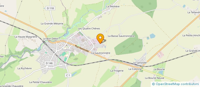 localisation de l'entreprise MADAME GHISLAINE BOLTEAU à SEVREMOINE