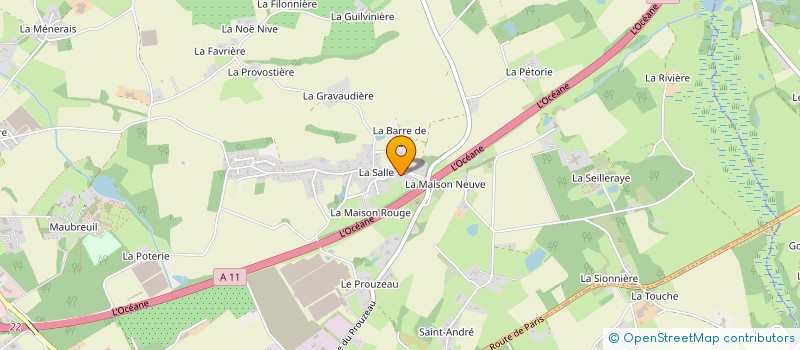 localisation de l'entreprise MADAME GHISLAINE BOTINEAU à CARQUEFOU