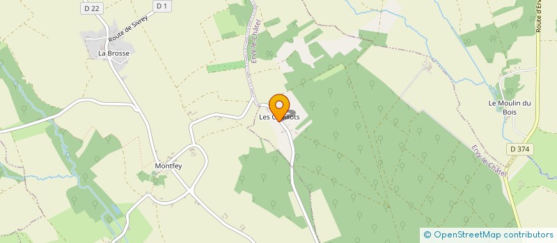 localisation de l'entreprise MADAME GHISLAINE BOUCHERAT  COURTAOULT