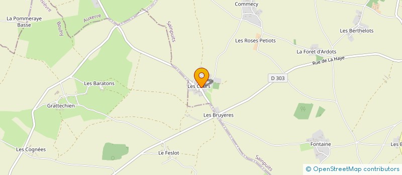 localisation de l'entreprise MADAME GHISLAINE BOULMEAU  SAINPUITS