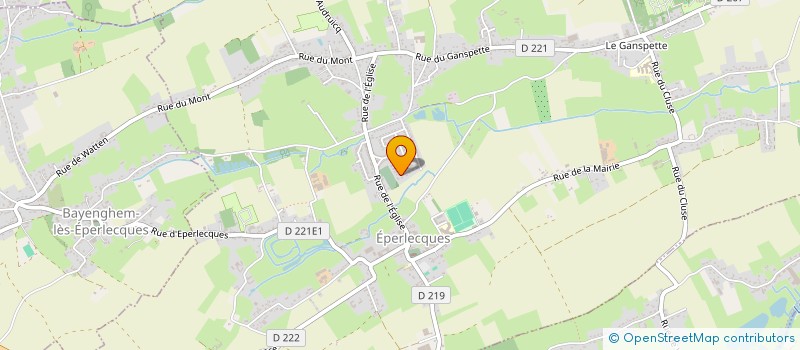 localisation de l'entreprise MADAME GHISLAINE BOUTTEN  EPERLECQUES