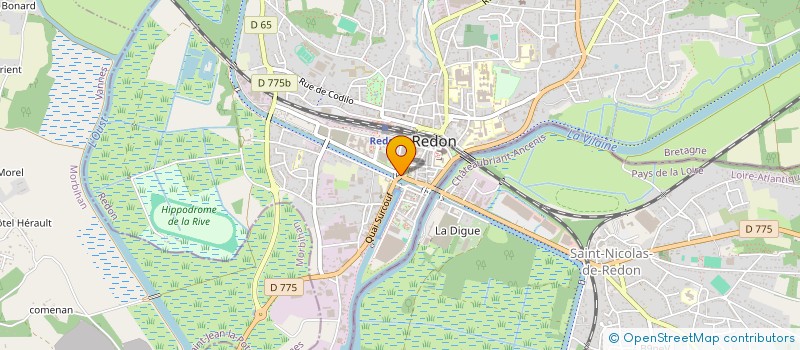 localisation de l'entreprise MADAME GHISLAINE BRAILLY  REDON