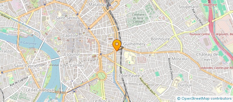 localisation de l'entreprise MADAME GHISLAINE BUSCAYLET à TOULOUSE