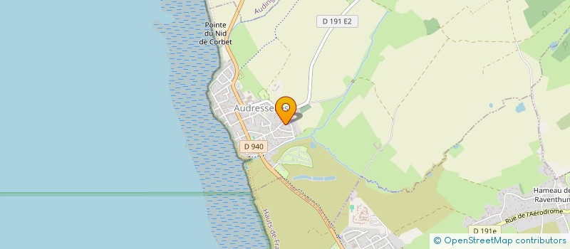 localisation de l'entreprise MADAME GHISLAINE CARON  AUDRESSELLES