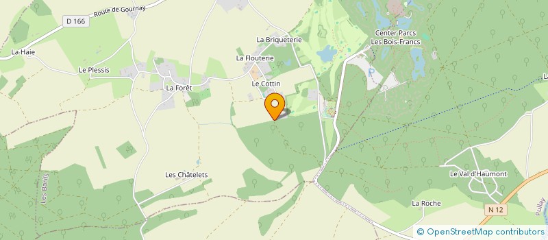 localisation de l'entreprise MADAME GHISLAINE CHASLES  LES BARILS