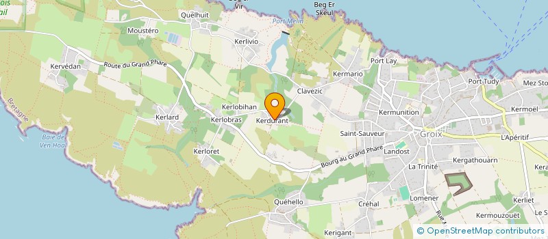 localisation de l'entreprise MADAME GHISLAINE CHEREL à GROIX