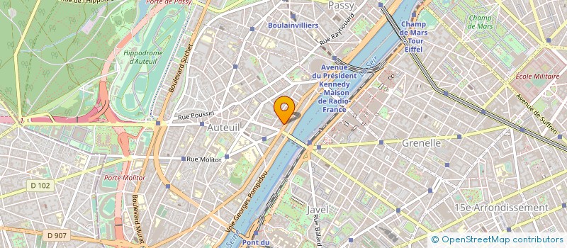 localisation de l'entreprise MADAME GHISLAINE CHEVRIER  PARIS