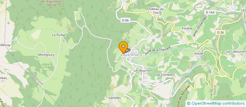 localisation de l'entreprise MADAME GHISLAINE CLAIR  SAINT-IGNY-DE-VERS