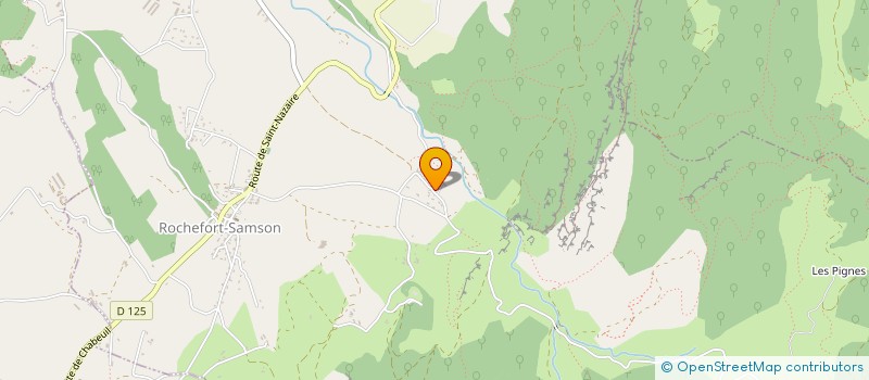 localisation de l'entreprise MADAME GHISLAINE CLERC  ROCHEFORT-SAMSON