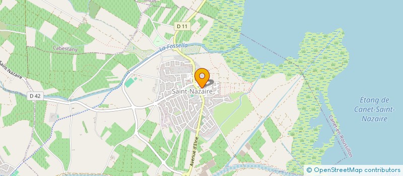 localisation de l'entreprise MADAME GHISLAINE CORONAT  SAINT-NAZAIRE